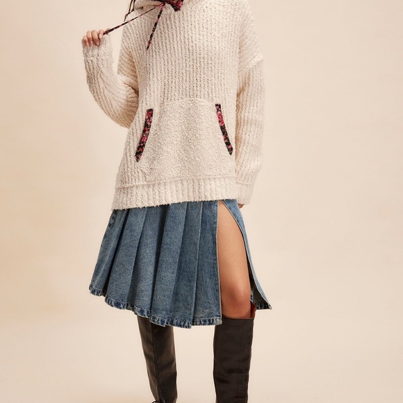 Free People Petals Hoodie NWT - Picture 3 of 11